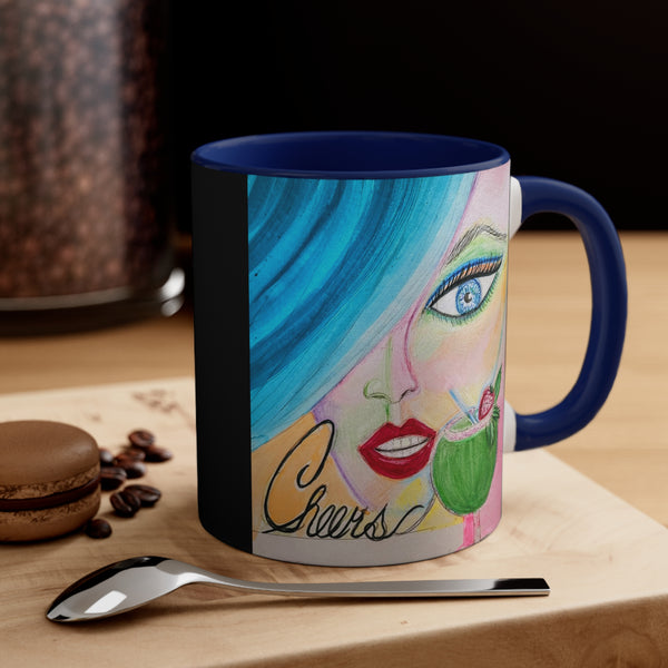 NORMA    Accent Coffee Mug, 11oz