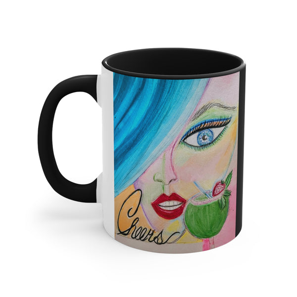 NORMA    Accent Coffee Mug, 11oz