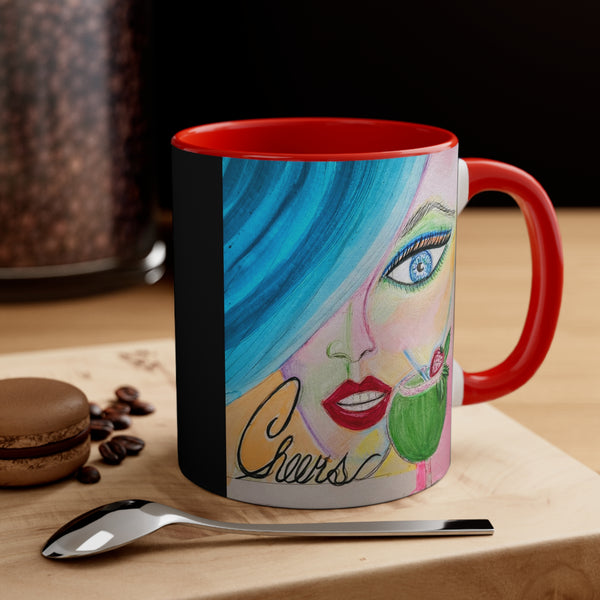 NORMA    Accent Coffee Mug, 11oz