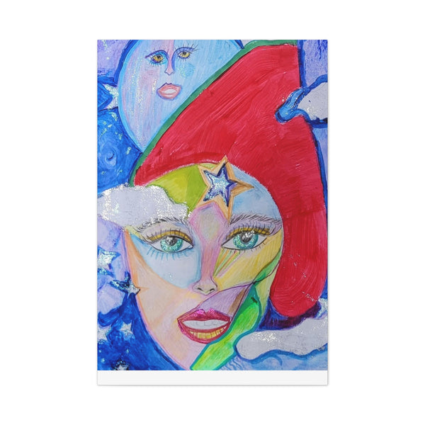 Gallery Art   Sweet Celestial Lady       Canvas Prints