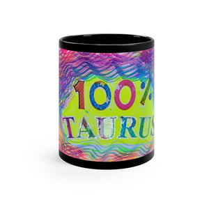Black Mug 100 % Taurus