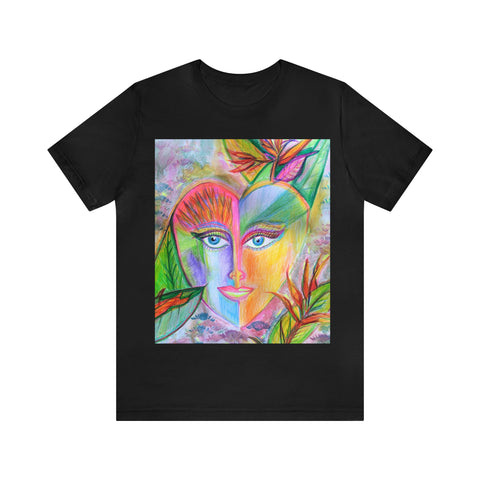 T-Shirt Wearable Art -Jungle Heart-