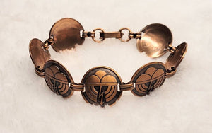 Cool Copper Cloud Vintage Bracelet
