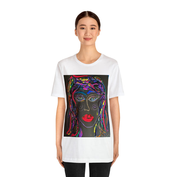 NEON ROSE  Unisex Jersey Short Sleeve Tee