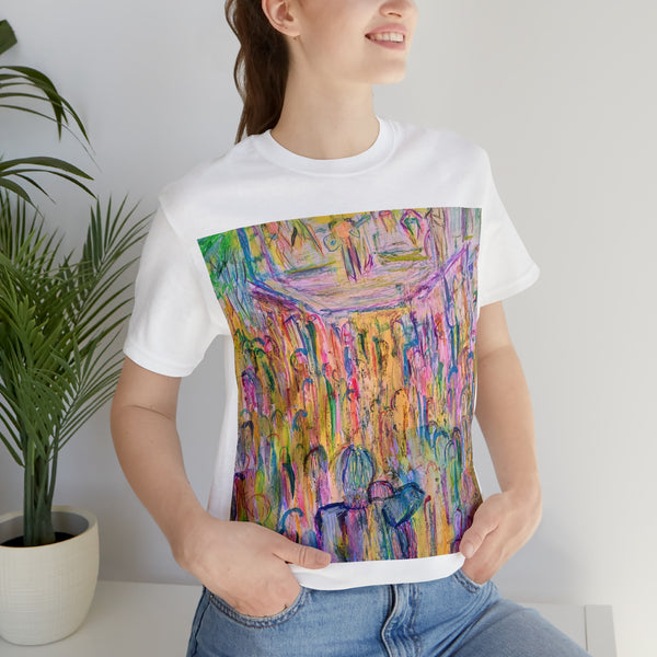 CENTER STAGE   Unisex Jersey Short Sleeve Tee