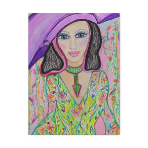 Gallery    Touch Of Purple  Canvas Print