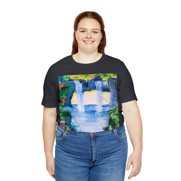 SECRET ISLAND CAVE 3  Unisex Jersey Short Sleeve Tee