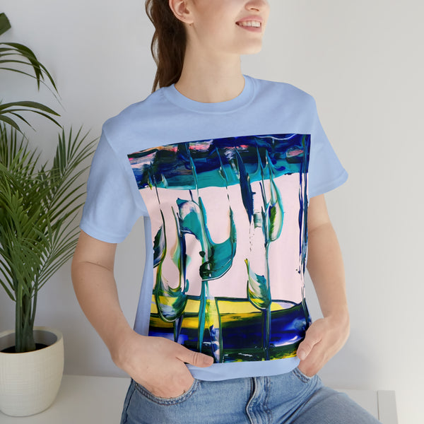 SALUTE THE SKY Wearable Art Unisex Jersey Short Sleeve Tee