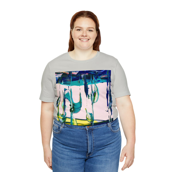 SALUTE THE SKY Wearable Art Unisex Jersey Short Sleeve Tee