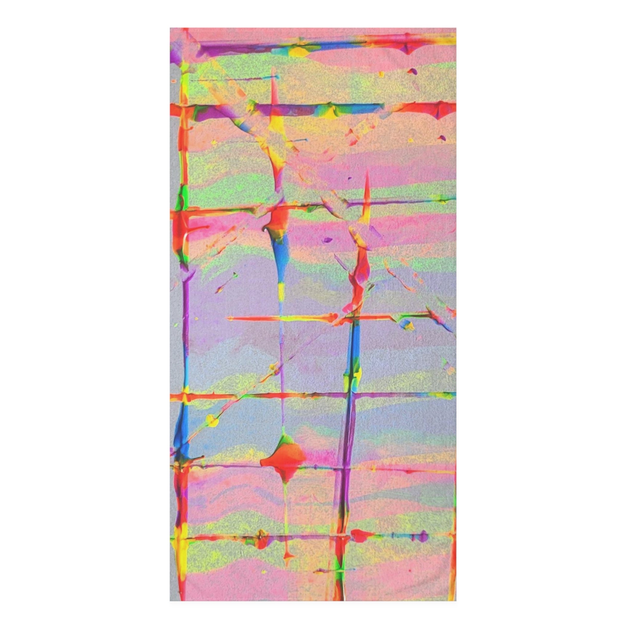 NEON LINES  Mink-Cotton Towel