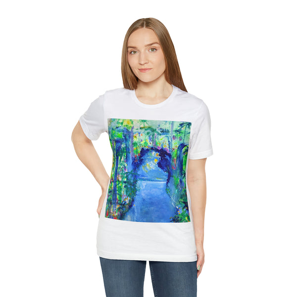 SECRET ISLAND CAVE 2 Wearable Art Unisex Jersey Short Sleeve Tee