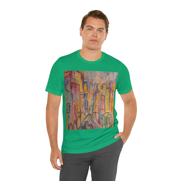 TWO TOAST THE TOWN Unisex Jersey Short Sleeve Tee