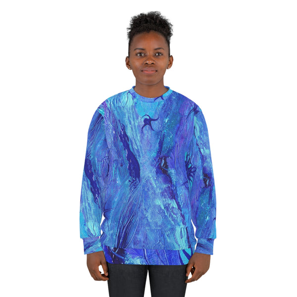Bit A Blue.   Unisex Sweatshirt