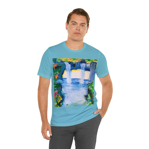 SECRET ISLAND CAVE 3  Unisex Jersey Short Sleeve Tee