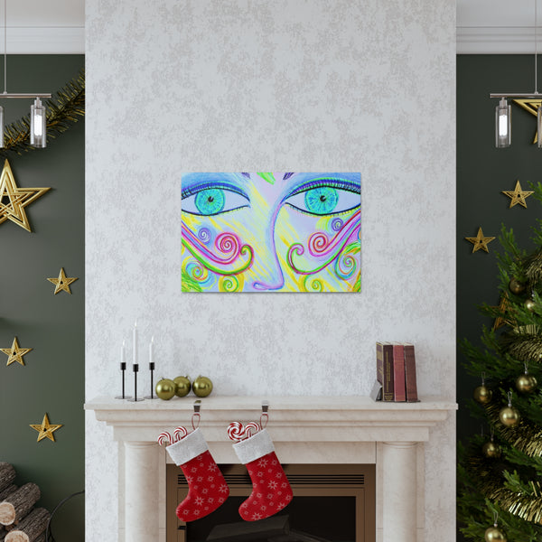 Gallery   - Peekabo -  Canvas Print