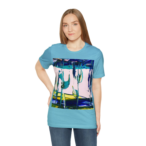 SALUTE THE SKY Wearable Art Unisex Jersey Short Sleeve Tee