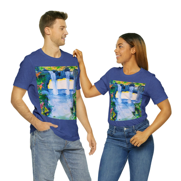 SECRET ISLAND CAVE 3  Unisex Jersey Short Sleeve Tee