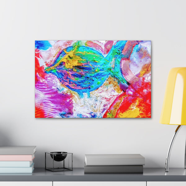 Fran Fancy Fish Canvas Gallery Wraps