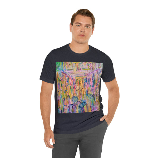 CENTER STAGE   Unisex Jersey Short Sleeve Tee