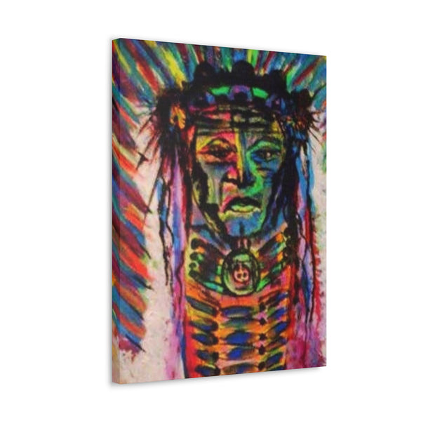 Gallery   Divided One   Neon Indian Collection         Canvas Print
