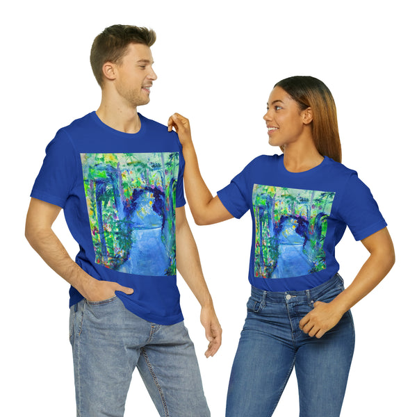 SECRET ISLAND CAVE 2 Wearable Art Unisex Jersey Short Sleeve Tee