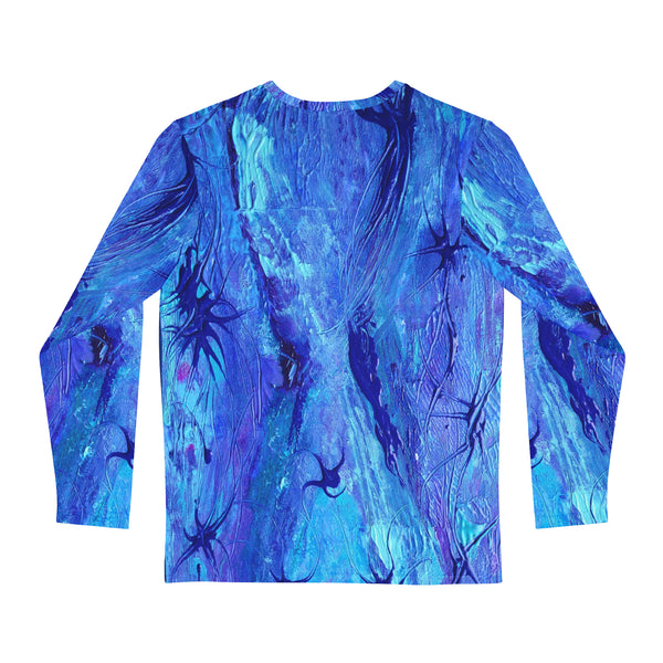 Bit A Blue.  Long Sleeve Shirt