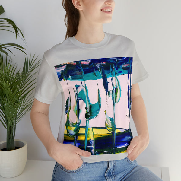 SALUTE THE SKY Wearable Art Unisex Jersey Short Sleeve Tee