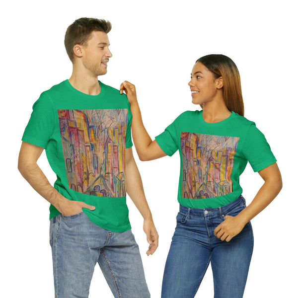 TWO TOAST THE TOWN Unisex Jersey Short Sleeve Tee
