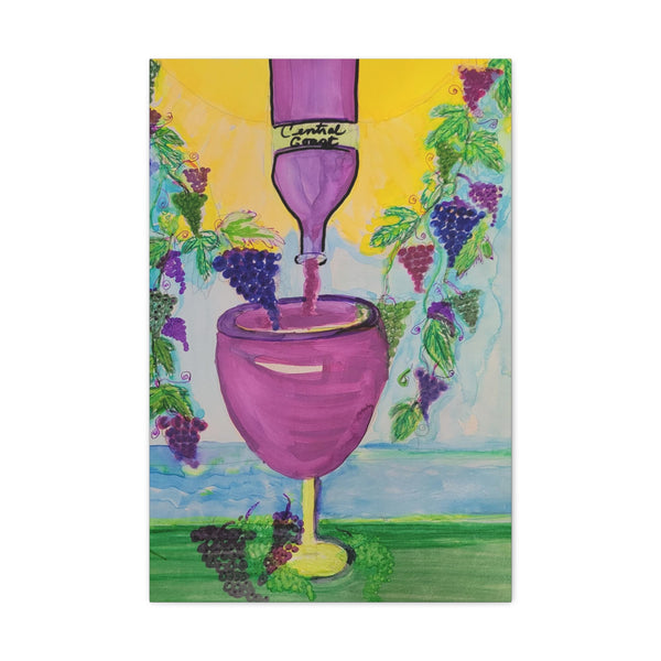 Gallery  - Grape To Glass -  Canvas Print