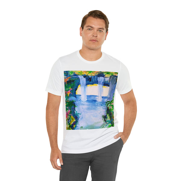 SECRET ISLAND CAVE 3  Unisex Jersey Short Sleeve Tee