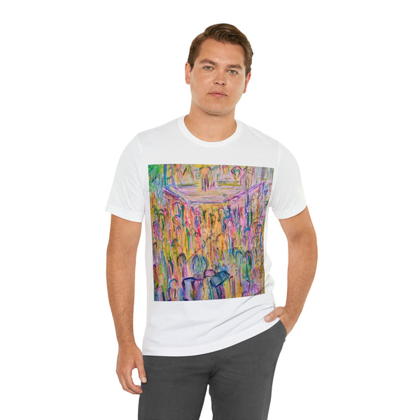 CENTER STAGE   Unisex Jersey Short Sleeve Tee
