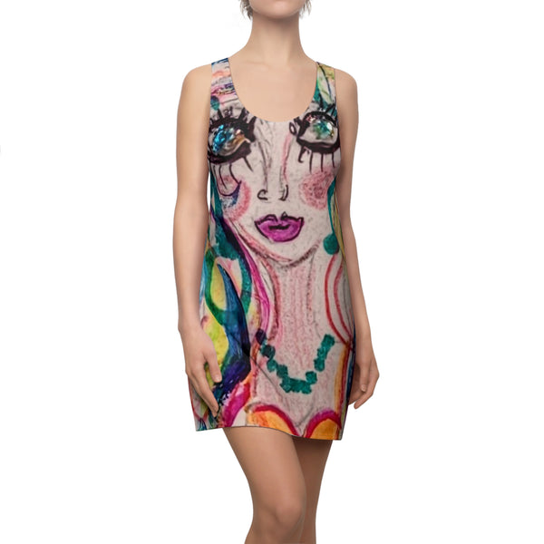 BETTY   Wearable Art Racerback Dress