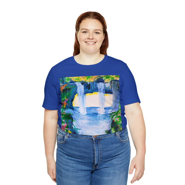 SECRET ISLAND CAVE 3  Unisex Jersey Short Sleeve Tee