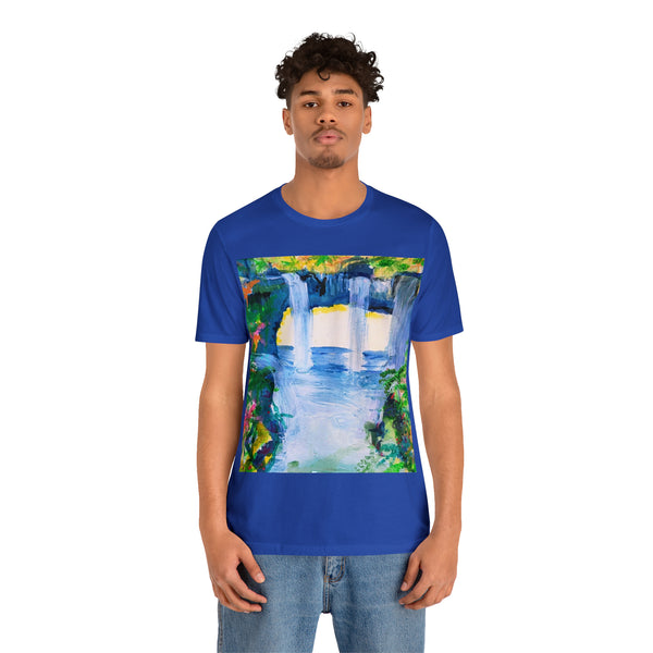 SECRET ISLAND CAVE 3  Unisex Jersey Short Sleeve Tee