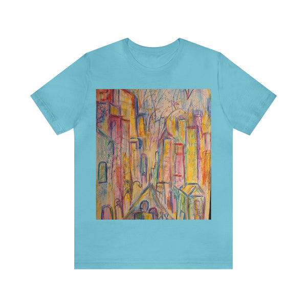 TWO TOAST THE TOWN Unisex Jersey Short Sleeve Tee