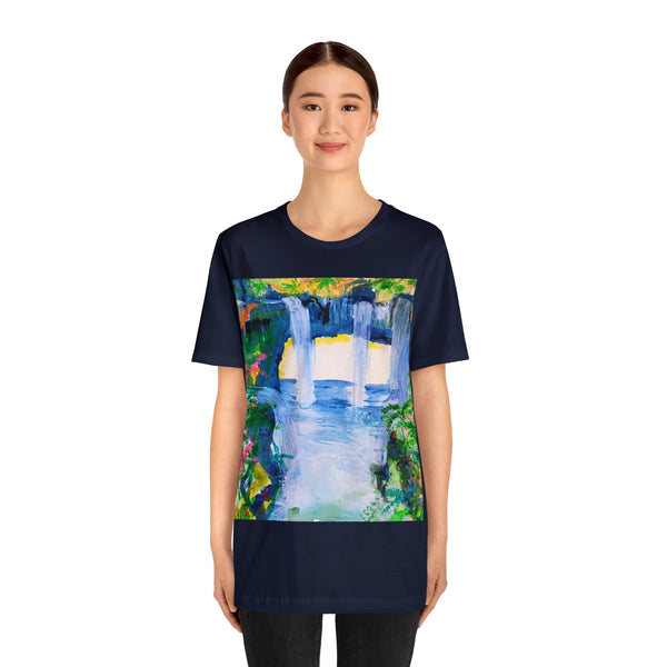 SECRET ISLAND CAVE 3  Unisex Jersey Short Sleeve Tee