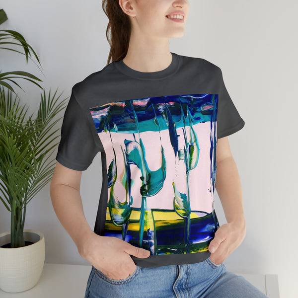 SALUTE THE SKY Wearable Art Unisex Jersey Short Sleeve Tee