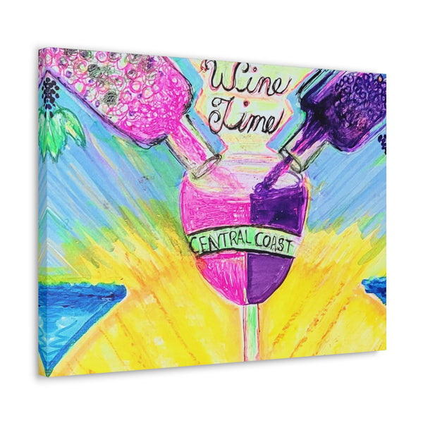 Gallery  - Wine T-  Canvas print