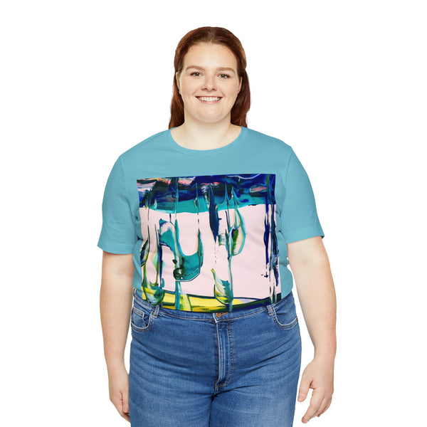 SALUTE THE SKY Wearable Art Unisex Jersey Short Sleeve Tee