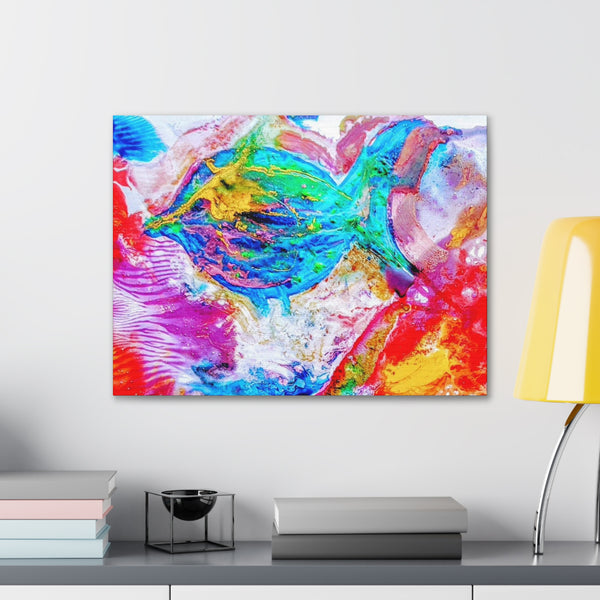 Fran Fancy Fish Canvas Gallery Wraps