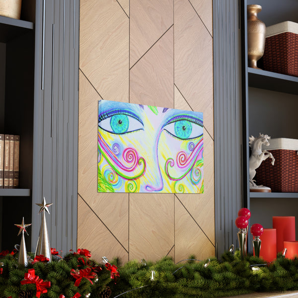 Gallery   - Peekabo -  Canvas Print