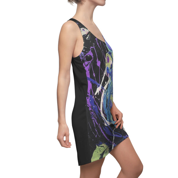 PURPLE  SHADE Women's Racerback Dress