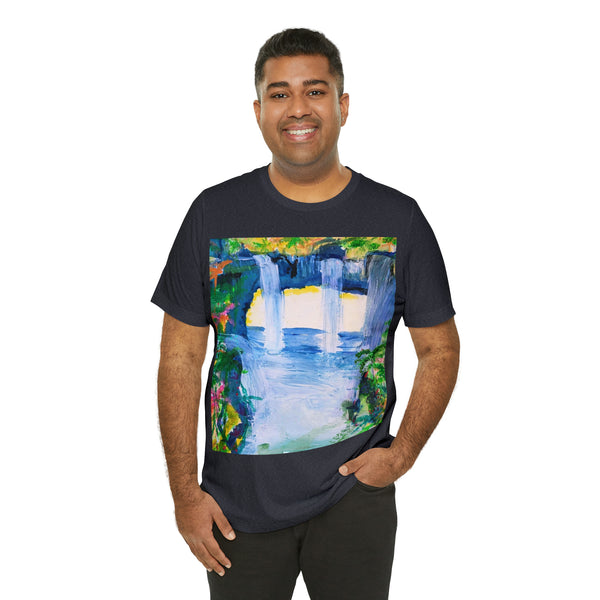 SECRET ISLAND CAVE 3  Unisex Jersey Short Sleeve Tee