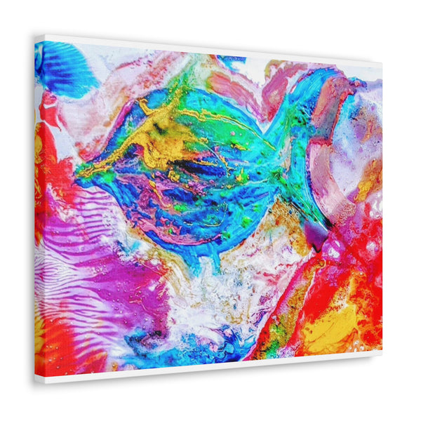 Fran Fancy Fish Canvas Gallery Wraps