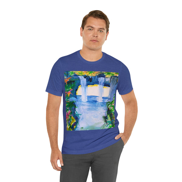 SECRET ISLAND CAVE 3  Unisex Jersey Short Sleeve Tee