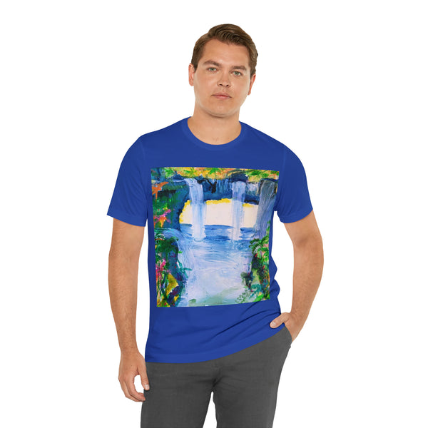 SECRET ISLAND CAVE 3  Unisex Jersey Short Sleeve Tee