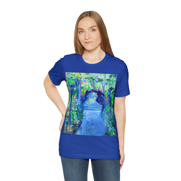 SECRET ISLAND CAVE 2 Wearable Art Unisex Jersey Short Sleeve Tee
