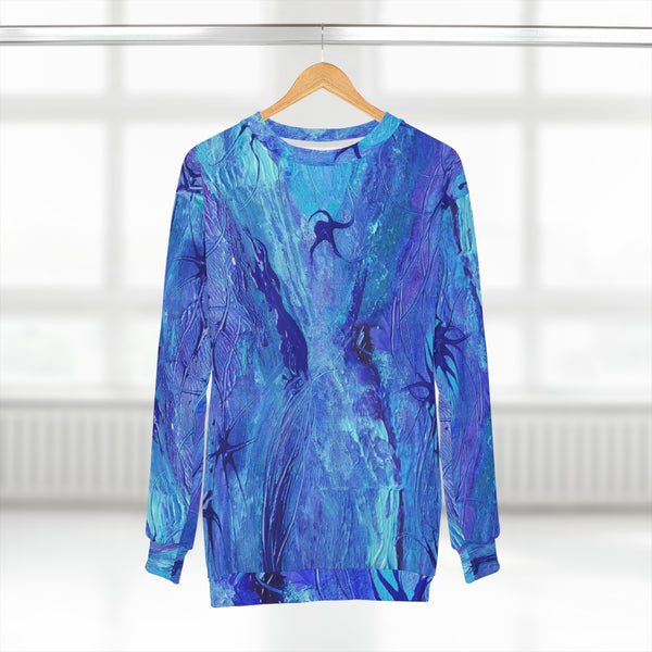 Bit A Blue.   Unisex Sweatshirt
