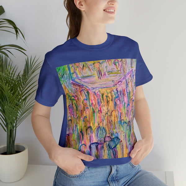 CENTER STAGE   Unisex Jersey Short Sleeve Tee