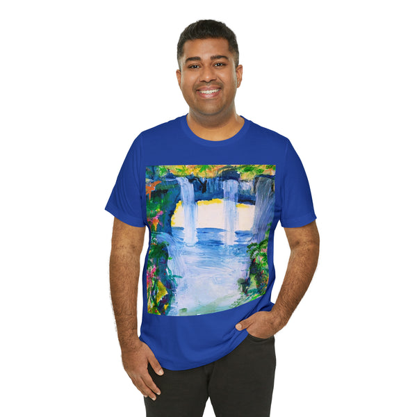 SECRET ISLAND CAVE 3  Unisex Jersey Short Sleeve Tee